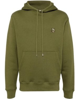 Maison Kitsuné フォックスヘッド パーカー - グリーン
