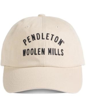 Pendleton Classic Logo-Embroidered Baseball Cap - Natural