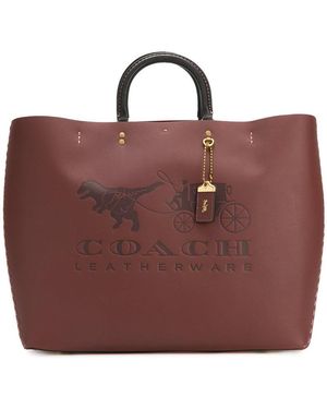 COACH Rogue Tote 38 - Red