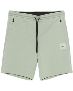 BOSS Shorts Con Coulisse E Tasche - Verde
