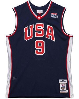 Mitchell & Ness Nba Usa 2000 Vince Carter T-Shirt - Blue