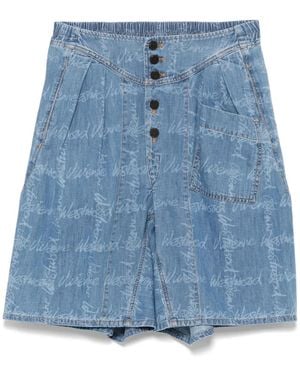 Vivienne Westwood Romario バミューダショーツ - ブルー