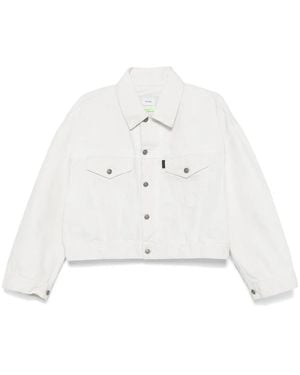 Haikure Denim Jacket - White