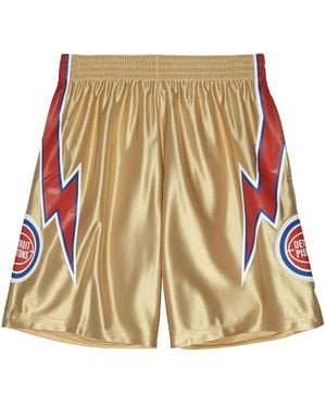 Mitchell & Ness "Nba Detroit Pistons 1978" 75Th Swingman Shorts - Natural