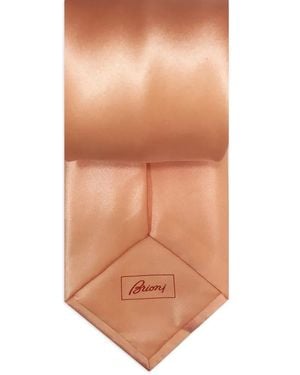 Brioni Krawatte Aus Seide - Orange
