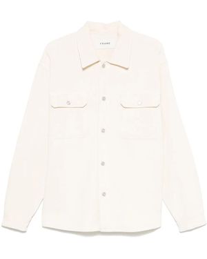 FRAME Canvas Shirt - White