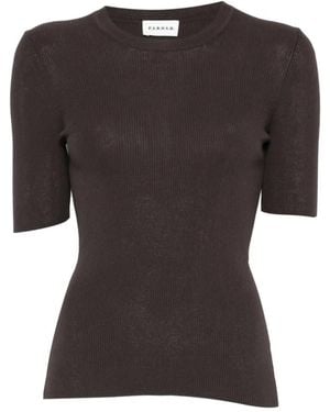 P.A.R.O.S.H. Jersey De Manga Corta - Negro