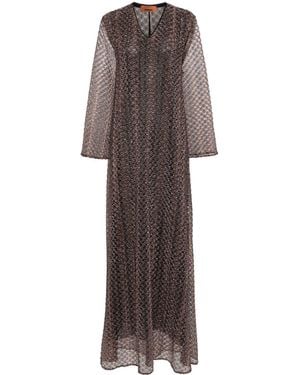 Missoni Kaftan Aus Lurex - Schwarz