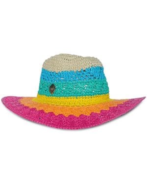 Kurt Geiger London Woven Fedora - Pink