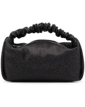 Alexander Wang Scrunchie ビジュー ミニバッグ - ブラック