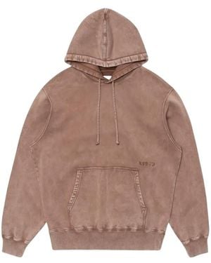 Edwin Hoodie À Broderies - Brown