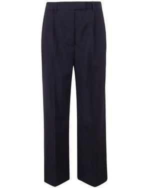 Christian Wijnants Pleat-Detail Pants - Blue