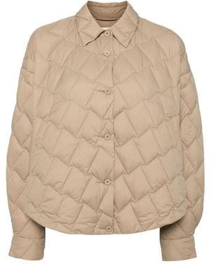 JNBY Down-Filled A-Line Short Jacket - Natural