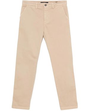 40 Weft Hose Aus Baumwollstretch - Natur