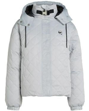 KARL LAGERFELD Plumífero Ikon - Gris