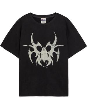 Chew Forever Graphic-Print T-Shirt - Black