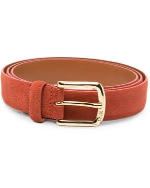 N°21 Schnallengürtel Mit Wildleder-Finish - Braun