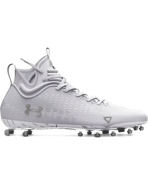 Under Armour Zapatillas Spotlight Lux Mc 2.0 "White/Metallic Silver" - Blanco