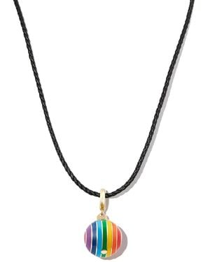 Lauren Rubinski Collar En Oro Amarillo De 14Kt Con Charm - Metálico