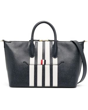 Thom Browne 4bar トートバッグ - ブルー