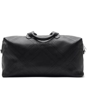 Burberry Borsone Goffrato - Nero