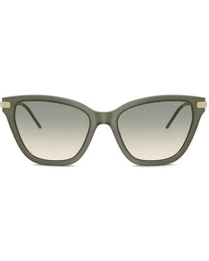 Emporio Armani Asian-Fit Cat-Eye Sunglasses - Grey
