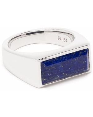 Tom Wood Peaky Lapis Ring - Blue