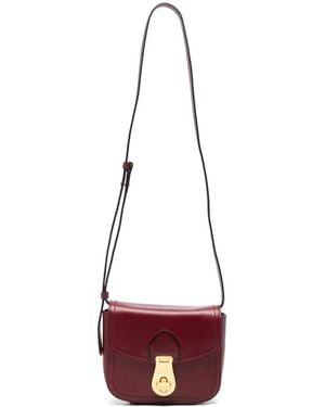 The Bridge Leather Crossbody Bag - White