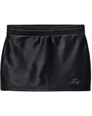 Alexander Wang Rock mit elastischem Bund - Schwarz