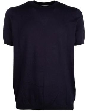 PAOLO RAGAZZINI Pull À Manches Courtes - Blue