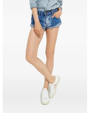 One Teaspoon Bandits cuffed shorts - Blau