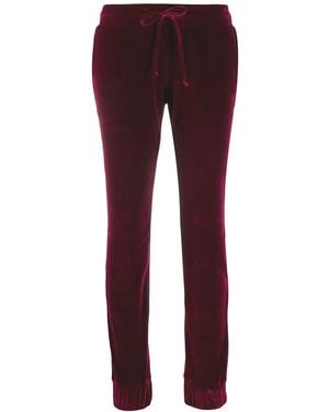 Philipp Plein Slim Fit Track Trousers - Red