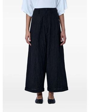 Limi Feu Mackin High-Waisted Trousers - Blue