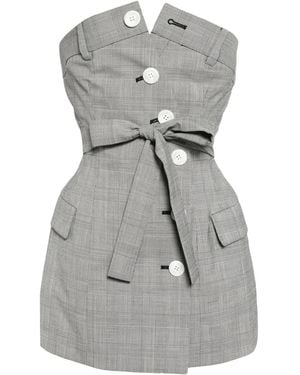 Enfold Kariertes Top - Grau