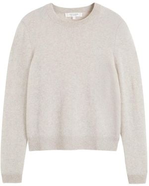Chinti & Parker Cashmere Jumper - White