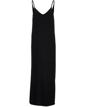 Lisa Yang Albina V-Neck Maxi Dress - Black