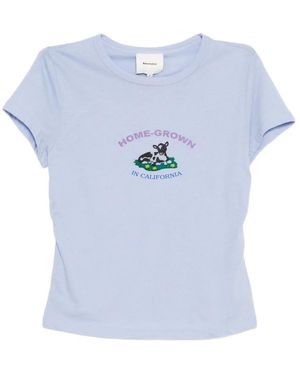 Reformation Camiseta Max - Azul
