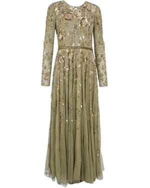 Mac Duggal Verziertes Abendkleid - Grün