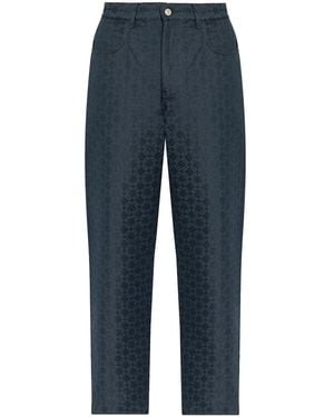 Givenchy Monogram Jeans - Blue