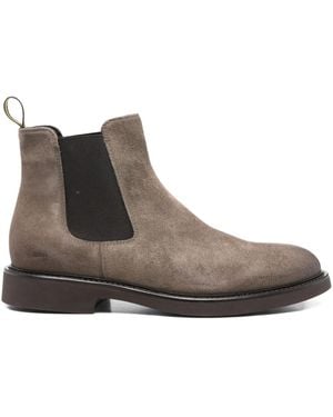 Doucal's Bottines Chelsea En Daim - Brown