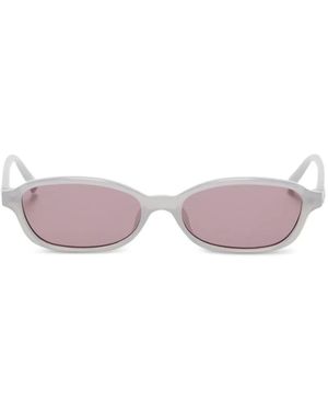 Le Specs Honey Pot Oval-Frame Sunglasses - Pink