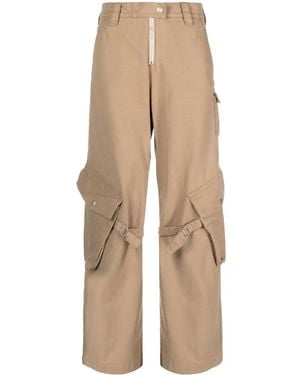 Acne Studios Cotton Cargo Pants - Natural