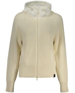 North Sails Gerippter Cardigan Mit Kapuze - Natur