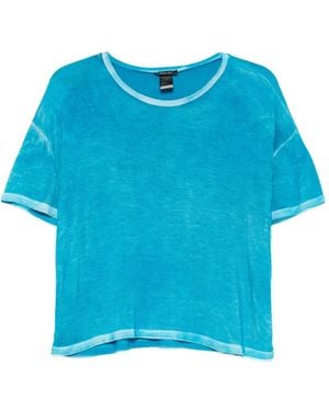 Avant Toi Crew-Neck T-Shirt - Blue