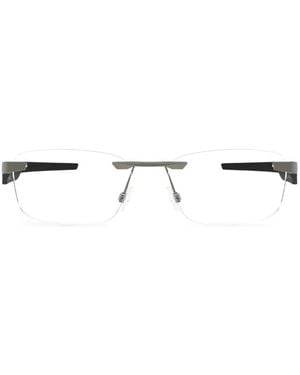 Oakley Steakhouse 1.0 Rimless Rectangle-Frame Glasses - White