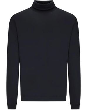 GOES BOTANICAL Long-sleeve Turtleneck Sweater - ブルー