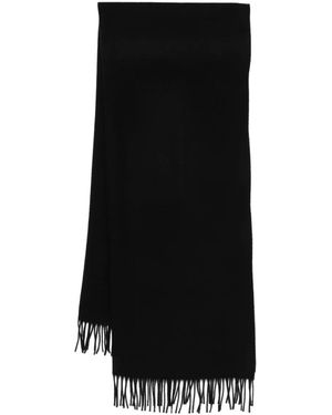Etudes Studio Schal Mit Fransen - Schwarz