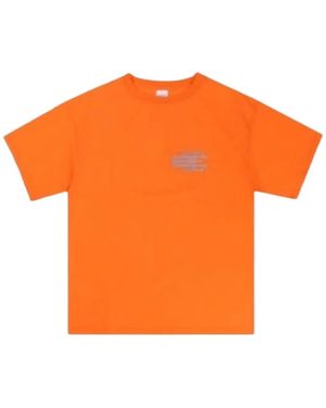 Eric Emanuel Ee Logo-Print T-Shirt - Orange