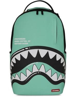 Sprayground Shark Central Bubble Backpack - Green