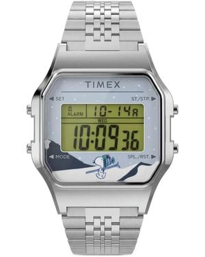 Timex Montre X Peanuts Snoopy T80 34.5 Mm - Gris